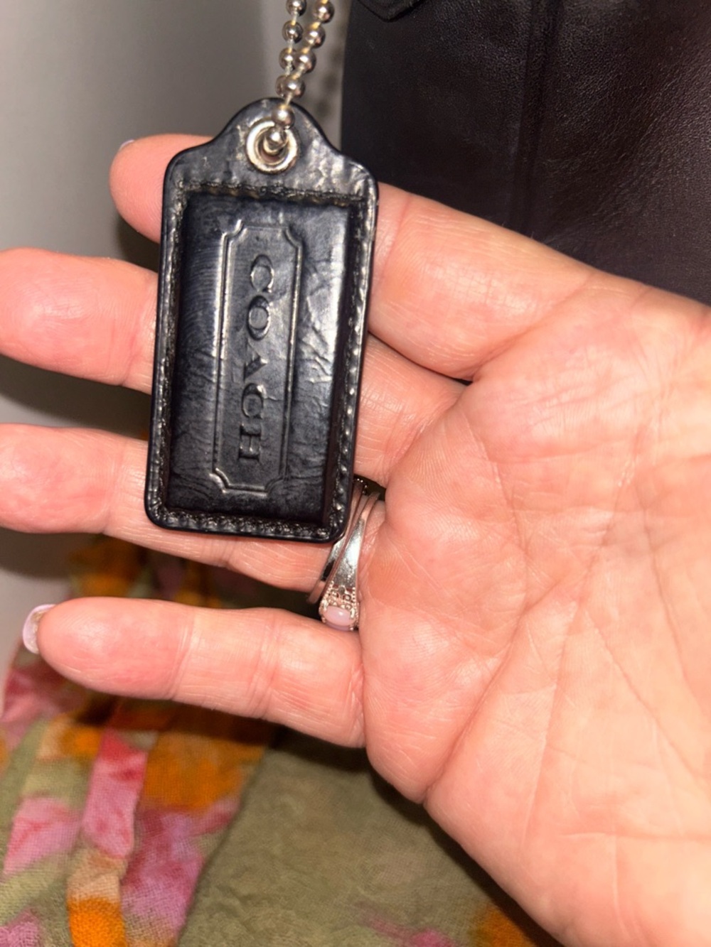 Coach Sleek Black Leather Men's Briefcase Tote - Picture 5 of 15